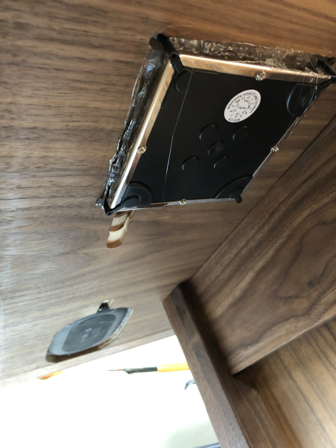 Integrated Wood Desk — photo 6 of 9